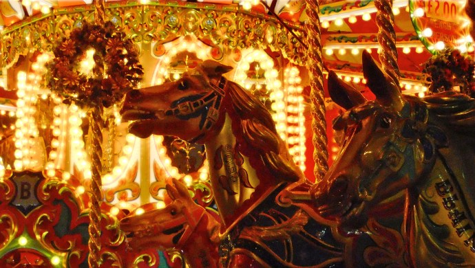 Victorian carousel Horse