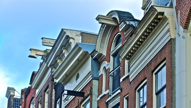 Dutch canal house gables