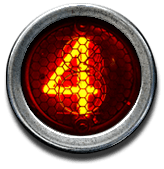 neon number 4