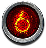neon number 6