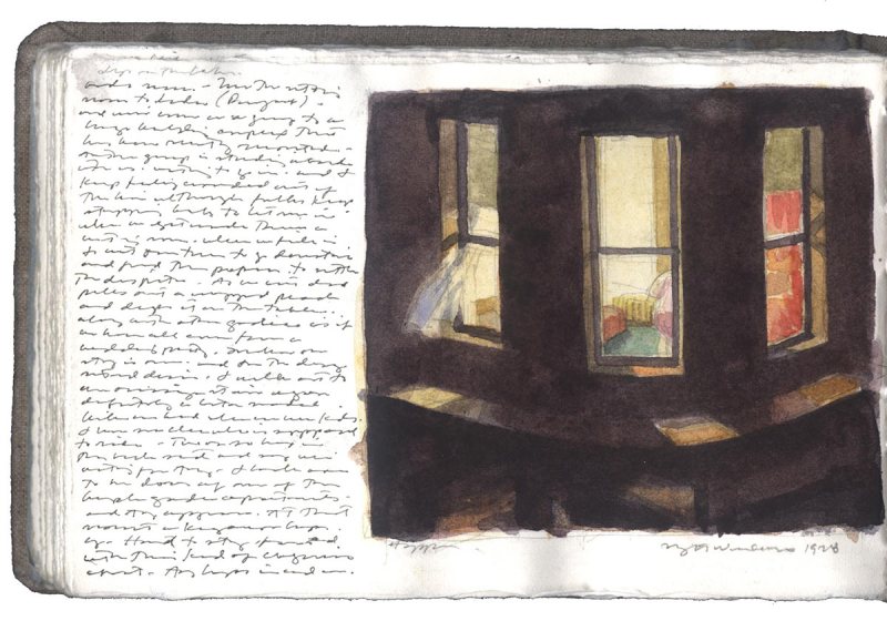 Edward-Hopper-sketch-for-nightwindows