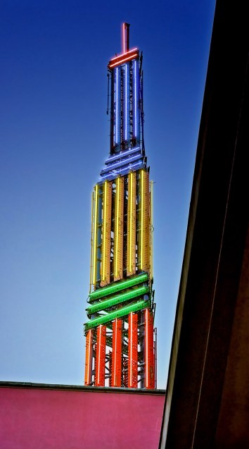 Northern-Quarter-Neon-Tower Neon Sculpture Manchester