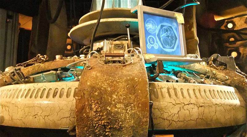 Doctor Who Tardis console closeup