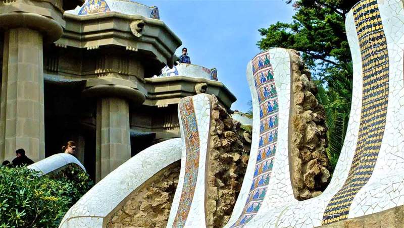 Park Guell Barcelona Spain