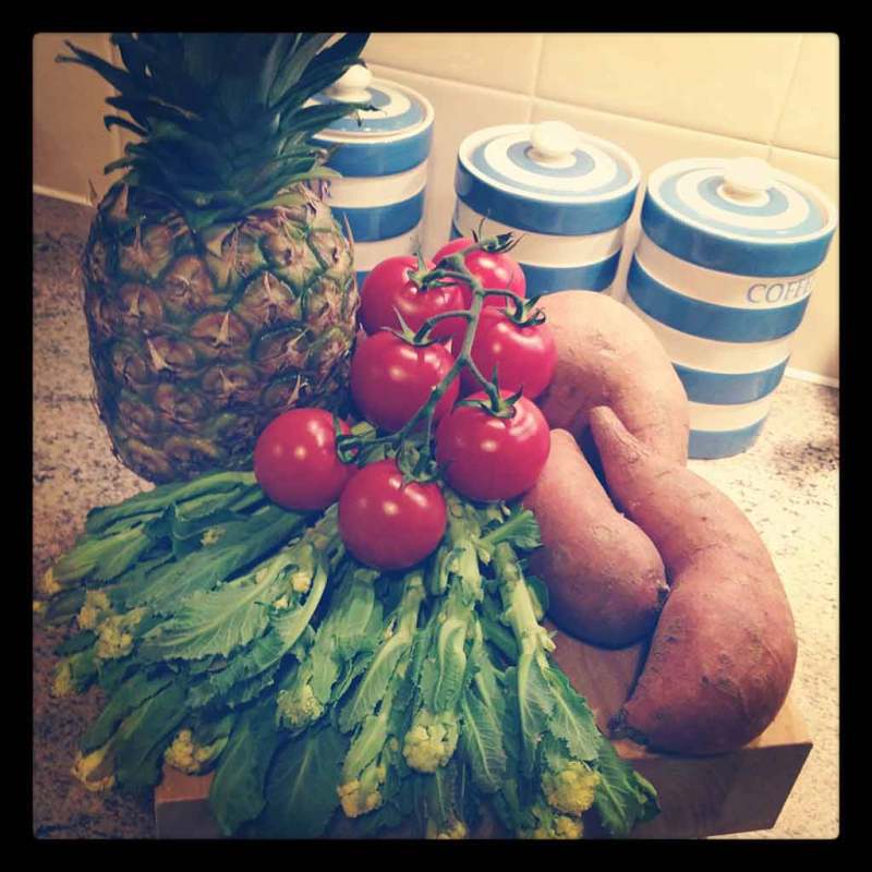 Instagram kitchen vegetables