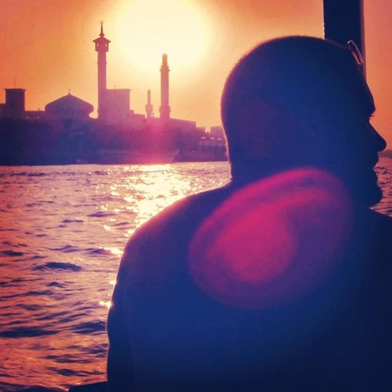 Mark Wallis in Dubai