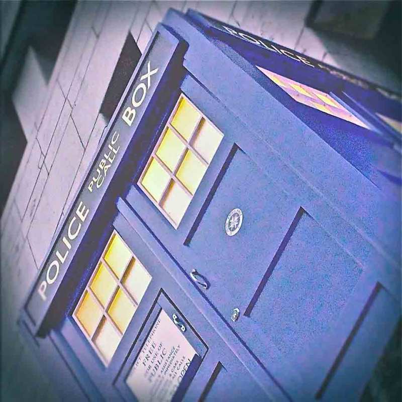 Instagram Tardis police box london