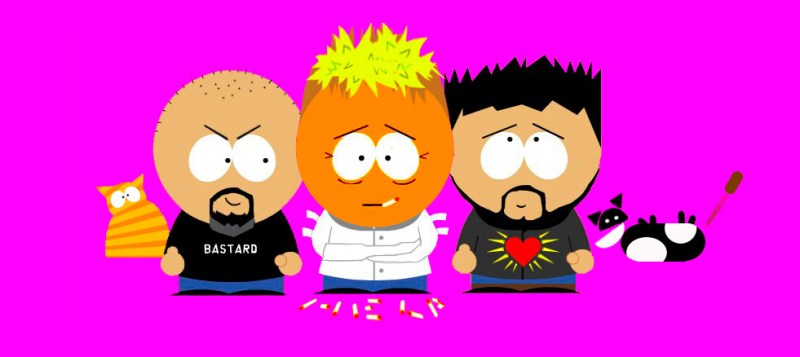 Southpark caricatures