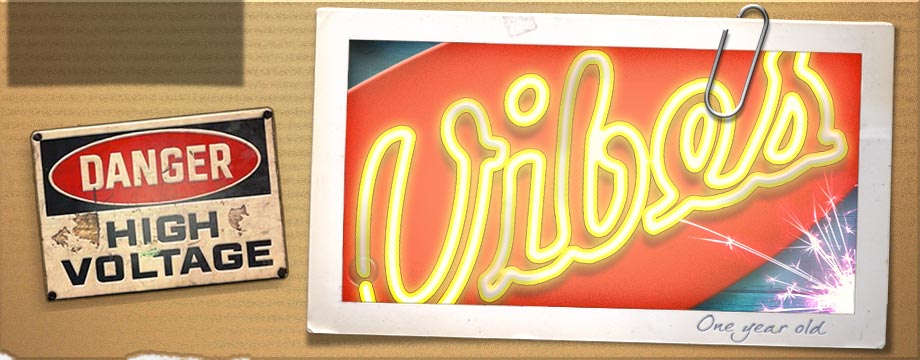 The Vibes header image 1 year old