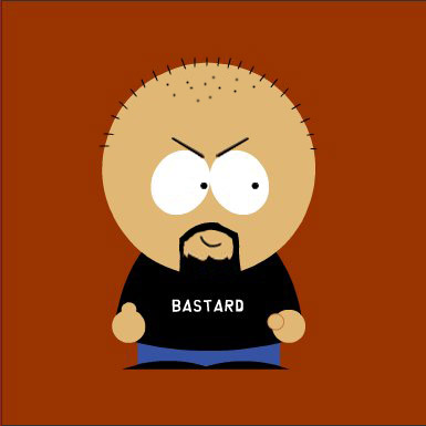 Mark's Southpark caricature