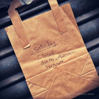 Humorous shop sign brixton