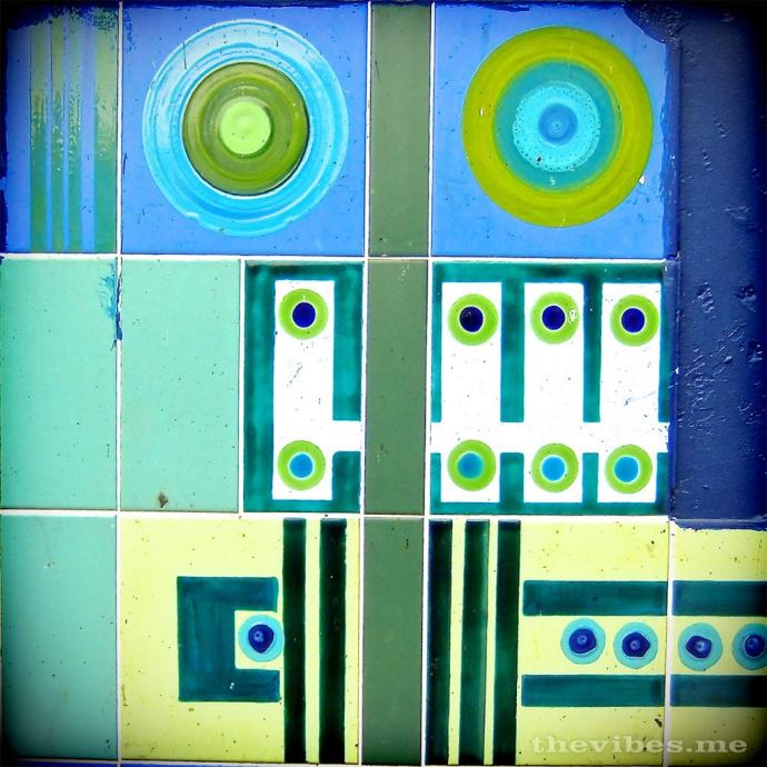 Brixton market robot tiles