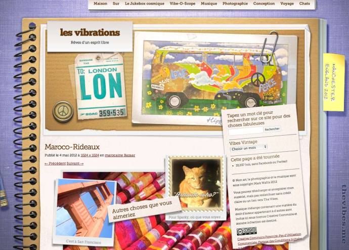 The Vibes Blog WordPress French translation