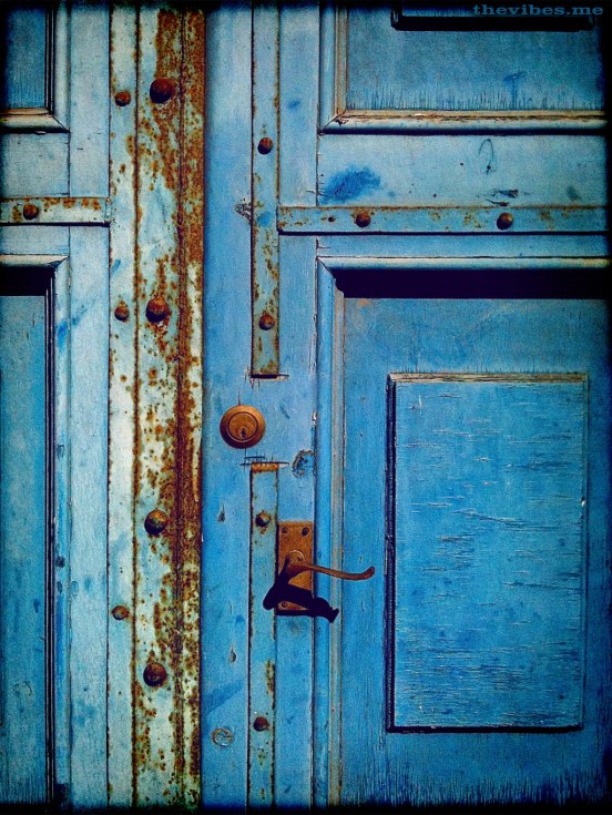 Rusting door castlefield manchester