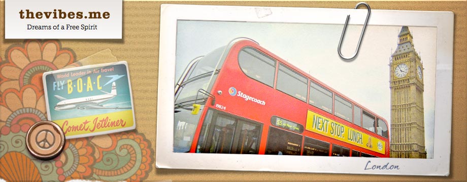 The Vibes header London Bus Mark Wallis