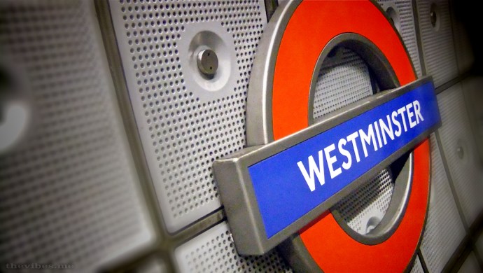 Westminster Tube Sign London The Vibes