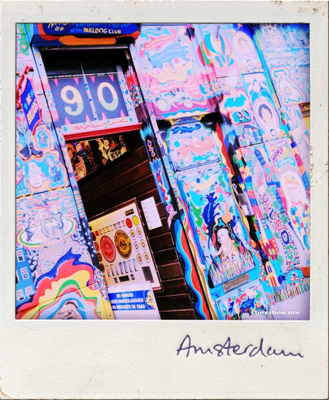 Polaroid Amsterdam Coffee shop