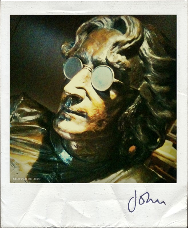 John Lennon Polaroid
