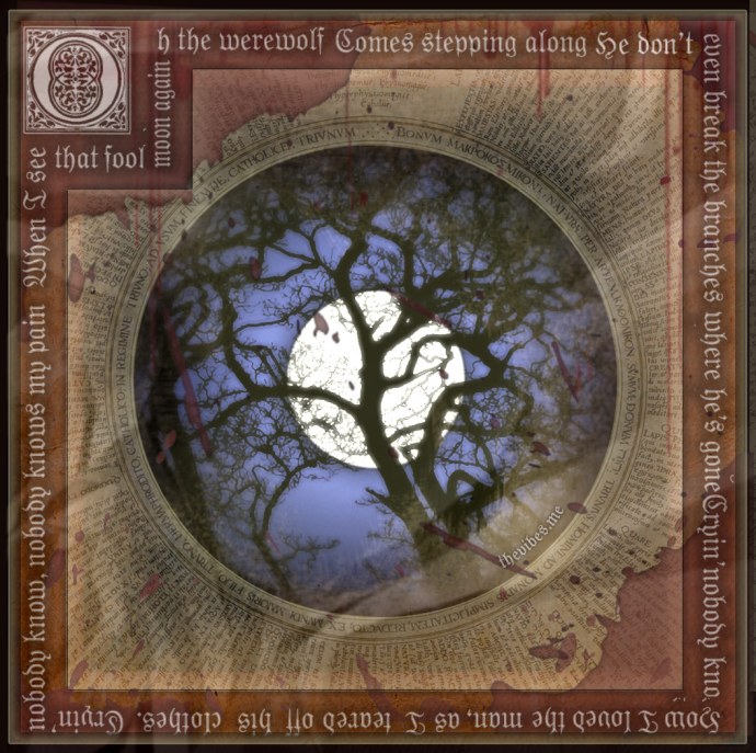 Bloodshot Moon by Mark Wallis on The Vibes