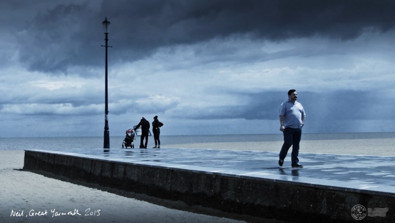 Neil Scott, Great Yarmouth 2013, by Mark Wallis