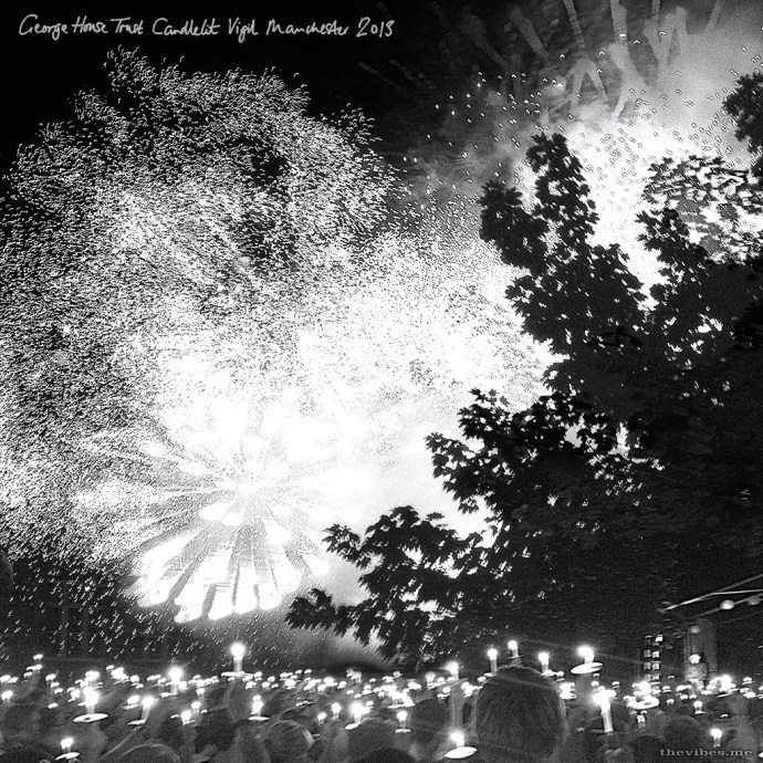 George House Trust Candle Lit Vigil by Mark Wallis