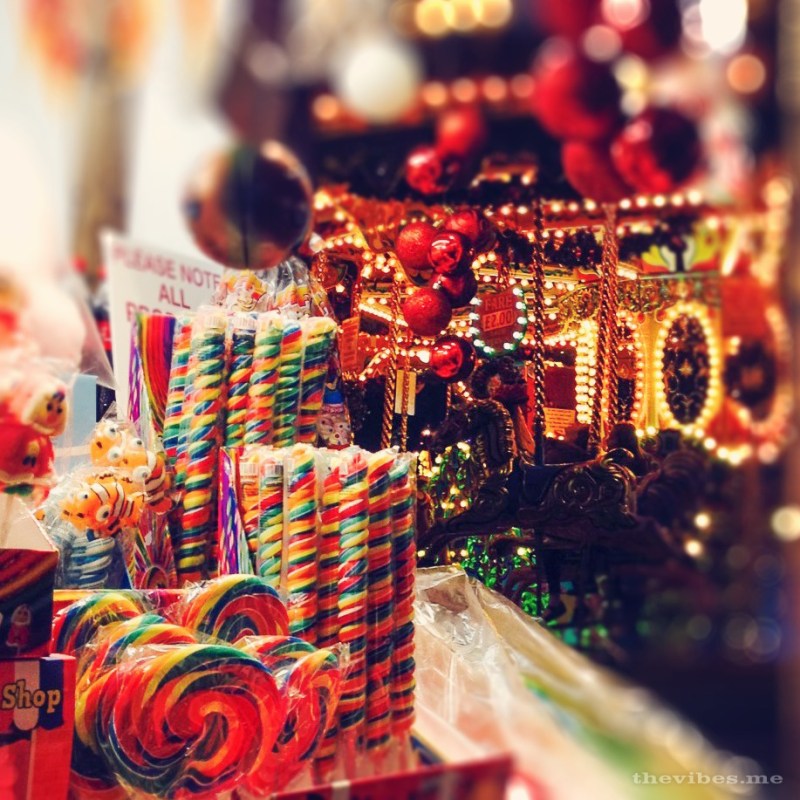 Christmas Fair in Manchester by Mark Wallis