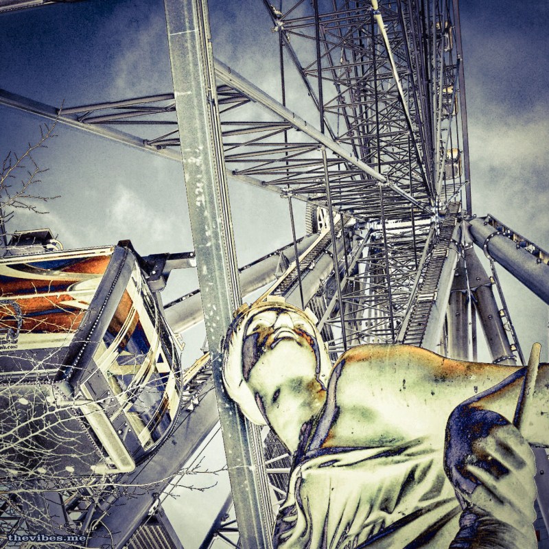 The Big Wheel, Manchester Piccadilly Gardens by Mark Wallis