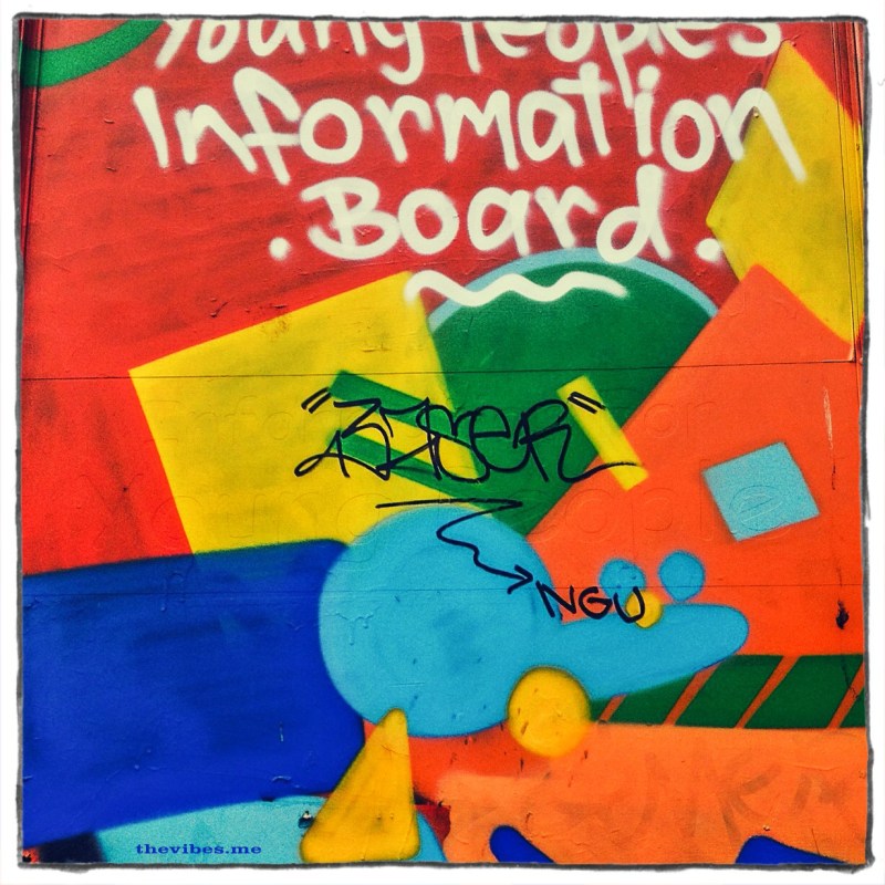 Information board, beech road Chorlton by Mark Wallis on thevibes.me