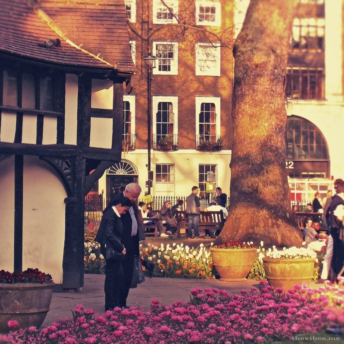 Soho Square Sunset in London by Mark Wallis on thevibes.me